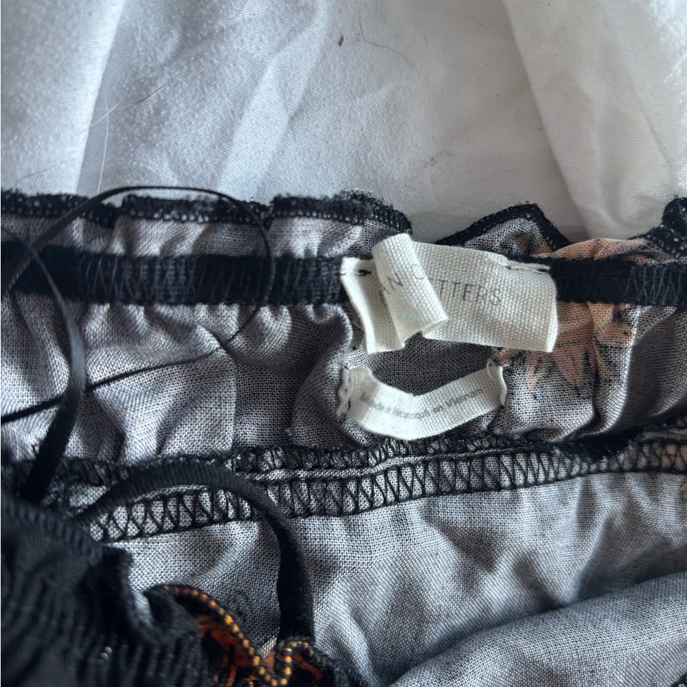 Black Sunflower Print Dress Urban Outfitters - Picture 6 of 7